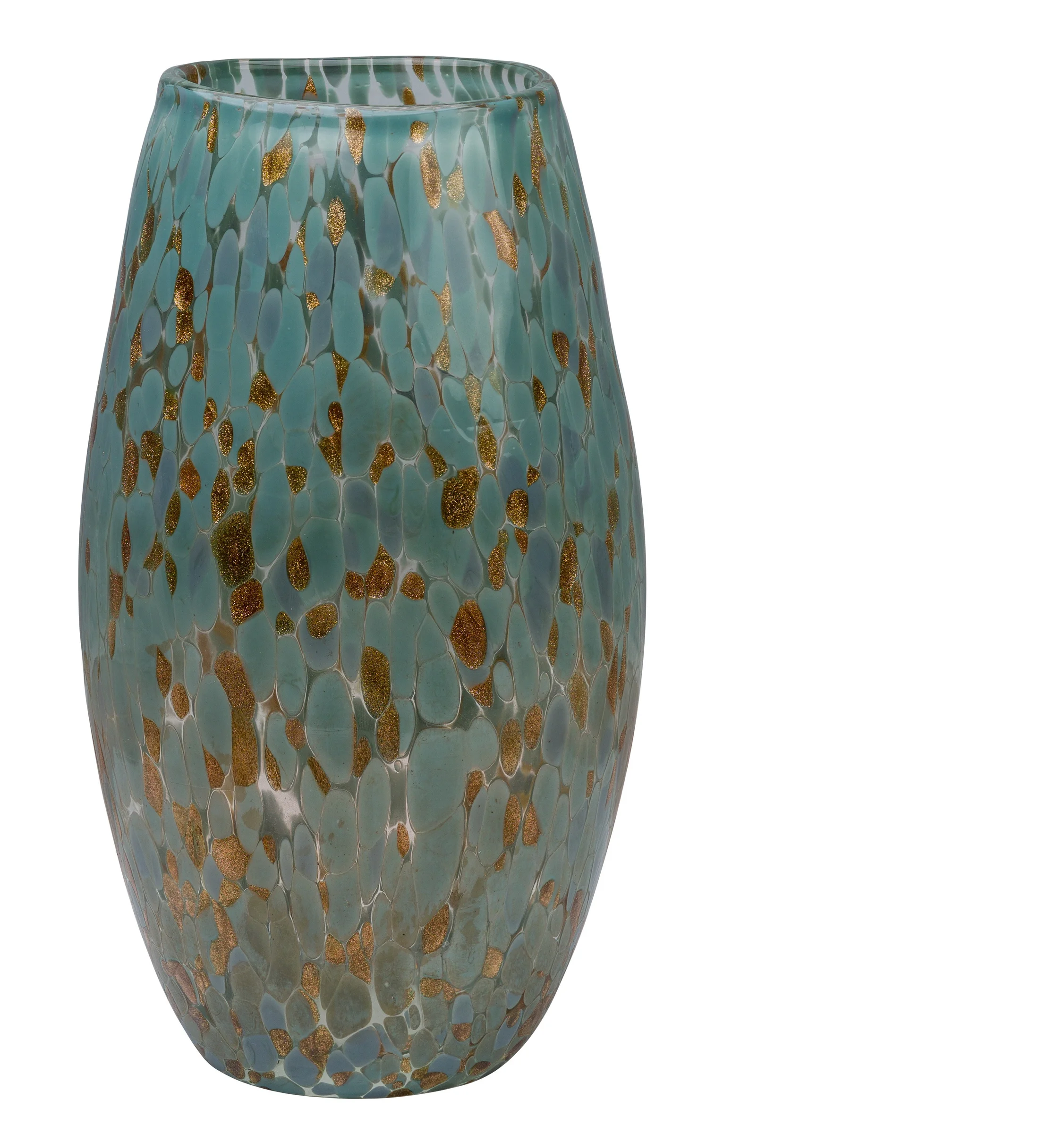 Φωτογραφία προϊόντος: HOME FASHION ACCESSORIES Διακοσμητικό Βάζο Φυσιτό Γυαλί Jasper 30cm HFA