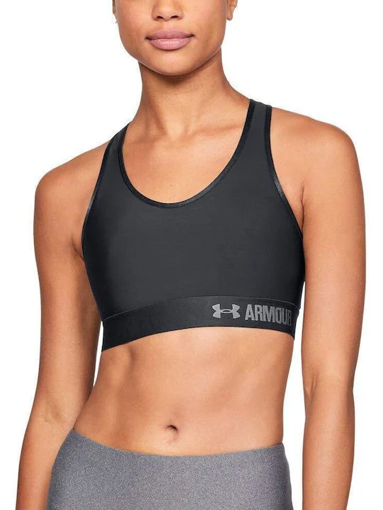Φωτογραφία προϊόντος: Under Armour Armour Mid Γυναικείο Αθλητικό Μπουστάκι 1273504 Μαύρο ΜΠΛΕ
