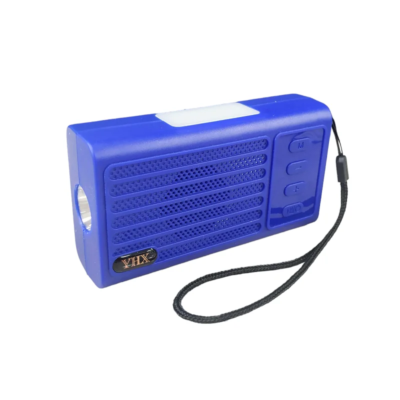 Φωτογραφία προϊόντος: Tradesor Ασύρματο ηχείο Bluetooth με ηλιακό πάνελ - YHX-07 - 040070 - Blue