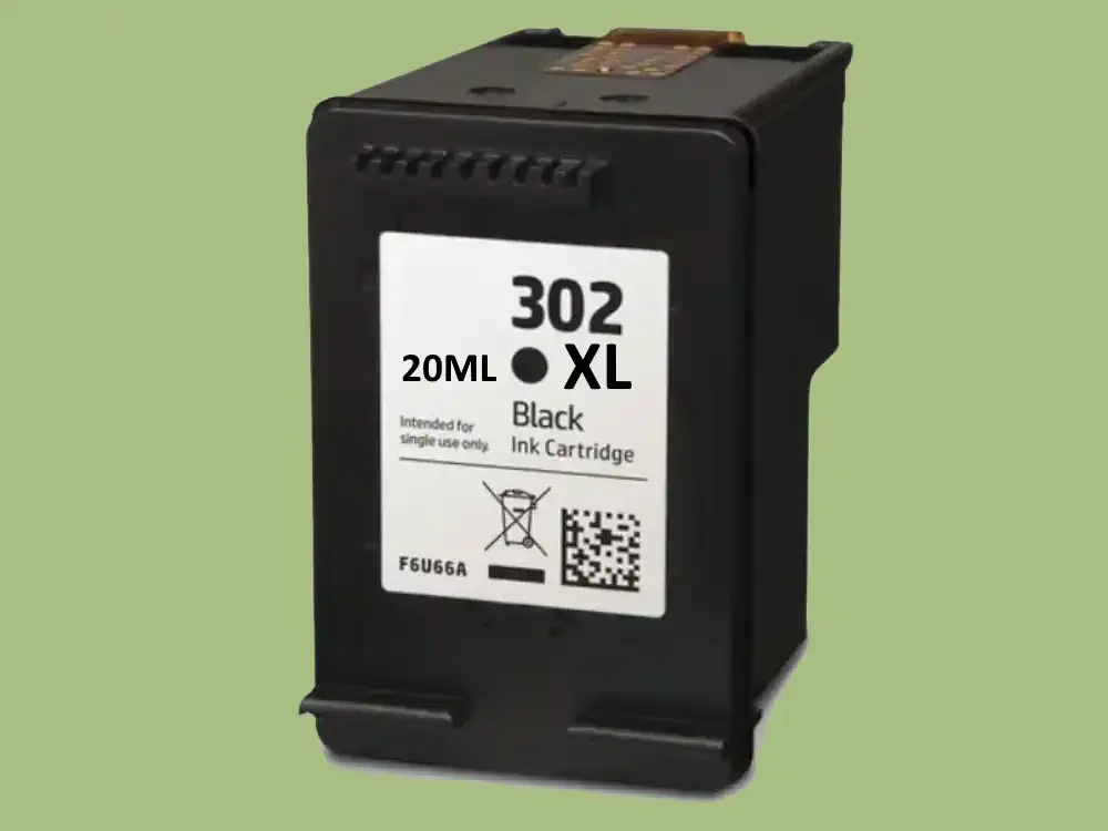 Φωτογραφία προϊόντος: Συμβατό Inkjet μελάνι HP 302XL BLACK 20ML F6U68AE NEW