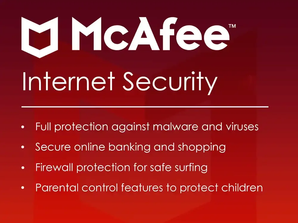 Φωτογραφία προϊόντος: McAfee Internet Security (1 Συσκευή -1 Χρόνος) Ηλεκτρονική άδεια