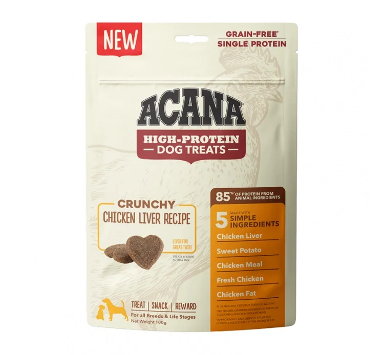 Φωτογραφία προϊόντος: ACANA Crunchy Chicken Liver 100gr