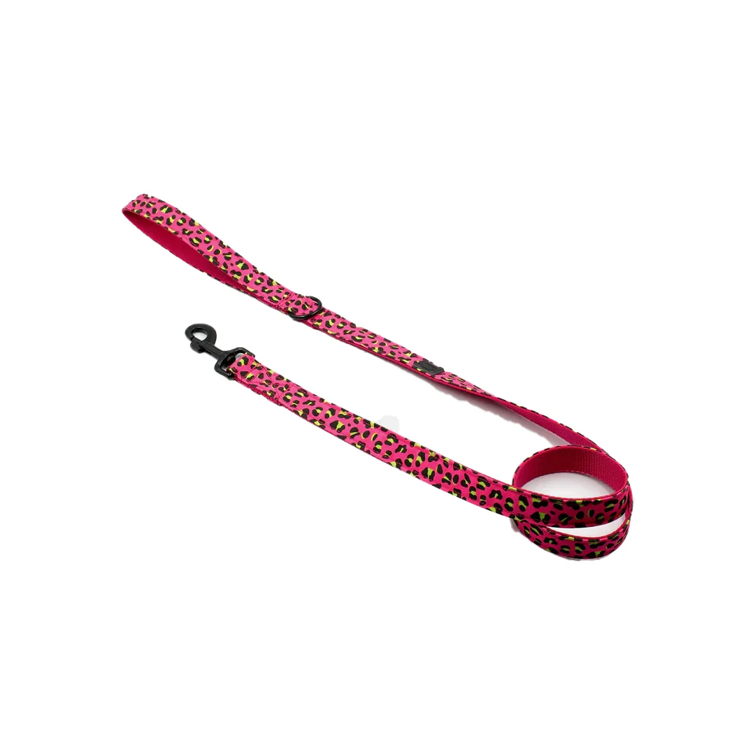 Φωτογραφία προϊόντος: WoofWoof Woof Woof Neon Leopard Leash M/L