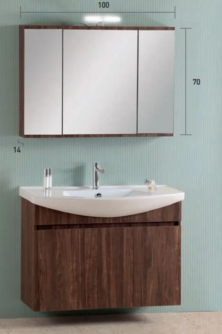 Φωτογραφία προϊόντος: PRO BAGNO Έπιπλο Μπάνιου 953A MATRIX σετ W22