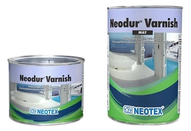 Φωτογραφία προϊόντος: Neotex Neodur Varnish Mατ A+B Πολυουρεθανικό Βερνίκι
