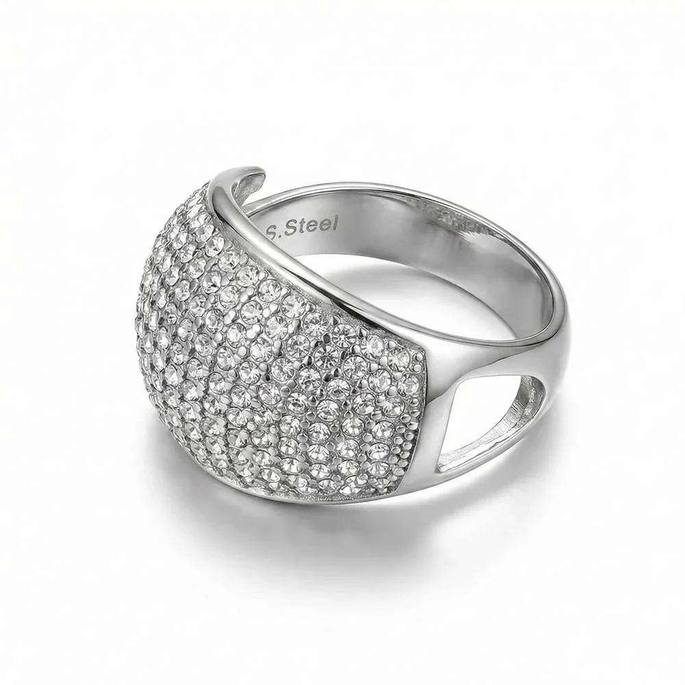 Φωτογραφία προϊόντος: OEM Chunky diamonds silver ring