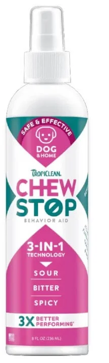 Φωτογραφία προϊόντος: Tropiclean CHEW STOP σπρέι εκπαίδευσης για σκύλους 3 σε 1 236ml TROPICLEAN (2070491)