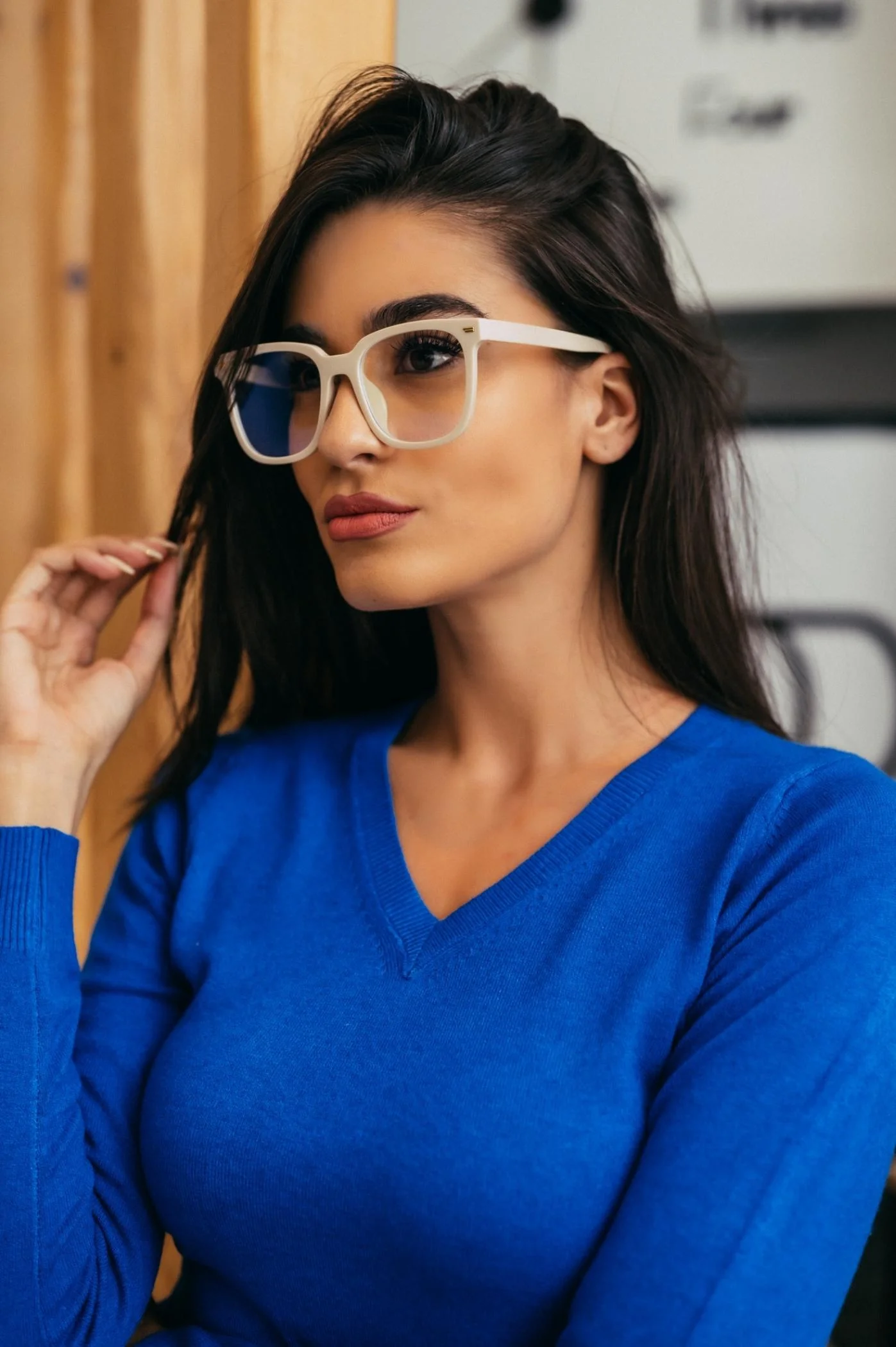 Φωτογραφία προϊόντος: Antithesis Clothing Γυαλιά Blue Light block Με Κοκκάλινο Σκελετό - Ιβουάρ