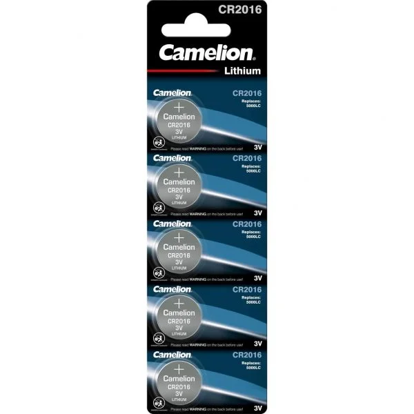 Φωτογραφία προϊόντος: Panasonic Camelion CR2016-BP5 Μπαταρία Λιθίου 3V (5τμχ.)