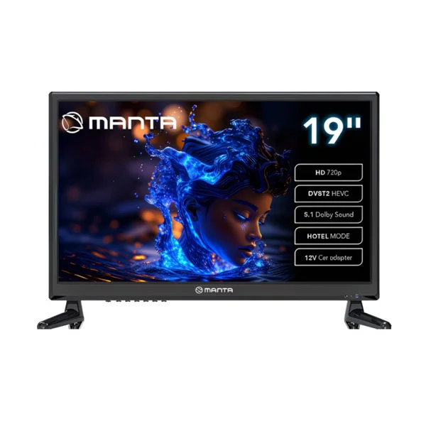 Φωτογραφία προϊόντος: Manta Τηλεόραση 19" LED HD TV MATV001LHN19