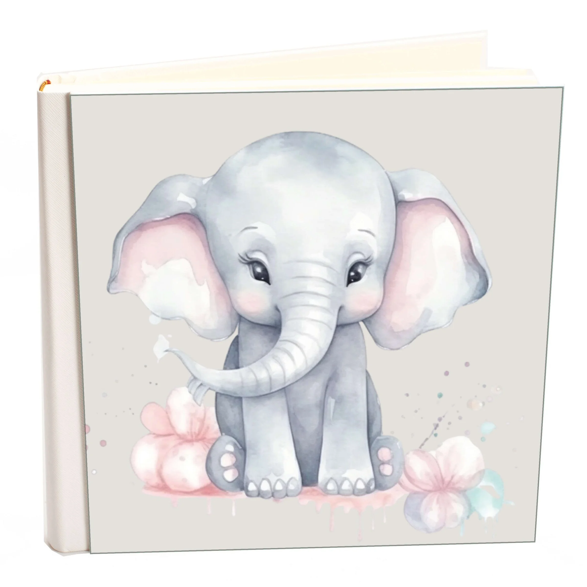 Φωτογραφία προϊόντος: HOPER Άλμπουμ my album elephant 27 boho style με ριζόχαρτο 35x35cm και κουτί άλμπουμ