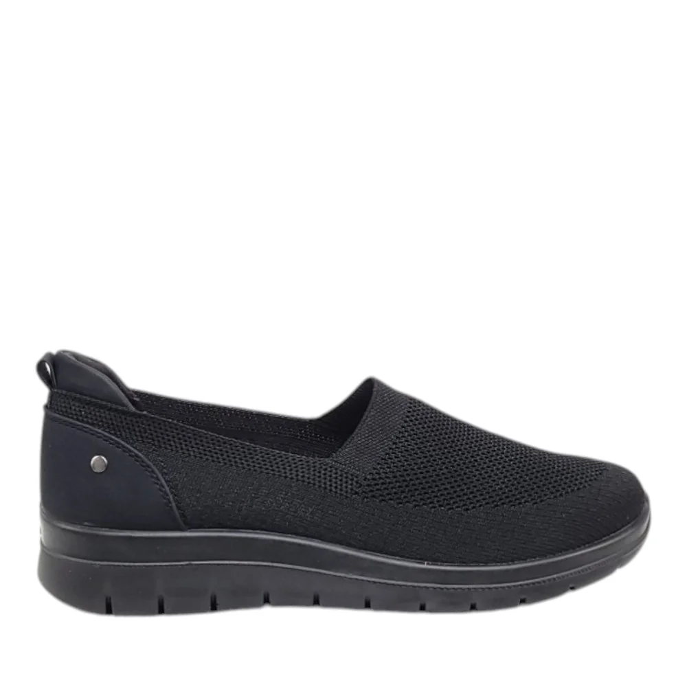Φωτογραφία προϊόντος: B-soft Γυναικεία casual slip-on 63-4 μαύρο