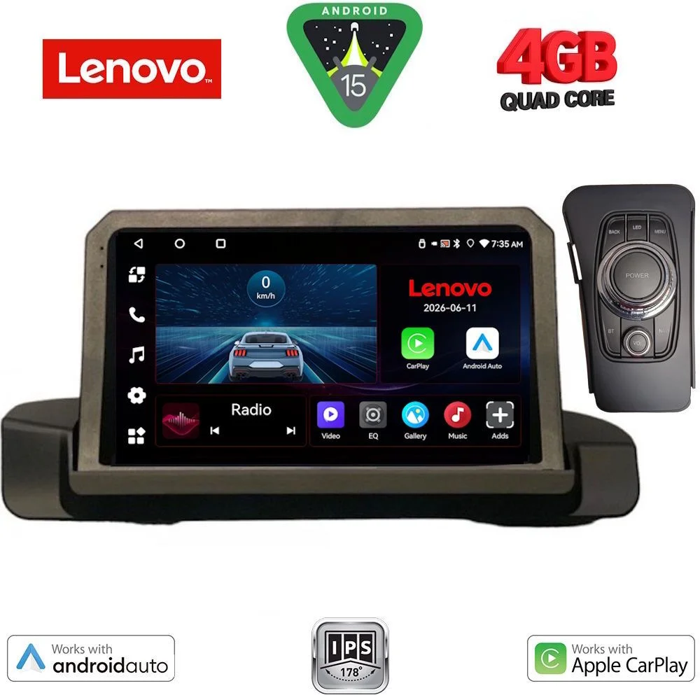 Φωτογραφία προϊόντος: LENOVO LVE 8044_CPAA (9inc) MULTIMEDIA TABLET for BMW S.3 (E90-91-92) mod. 2005-2012