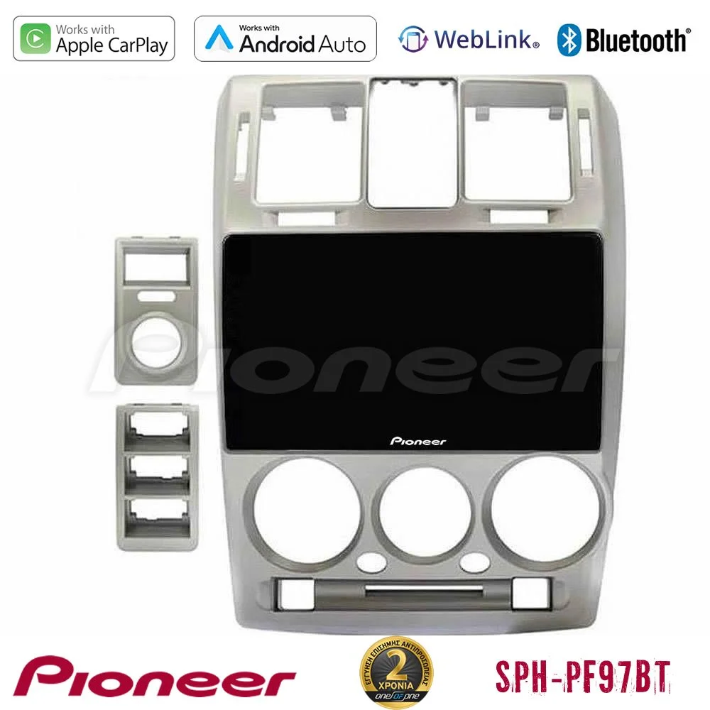 Φωτογραφία προϊόντος: Pioneer SPH-PF97BT Series Hyundai Getz 2002-2009 Multimedia Station 9 (Tablet Style) Με Carplay & Android Auto