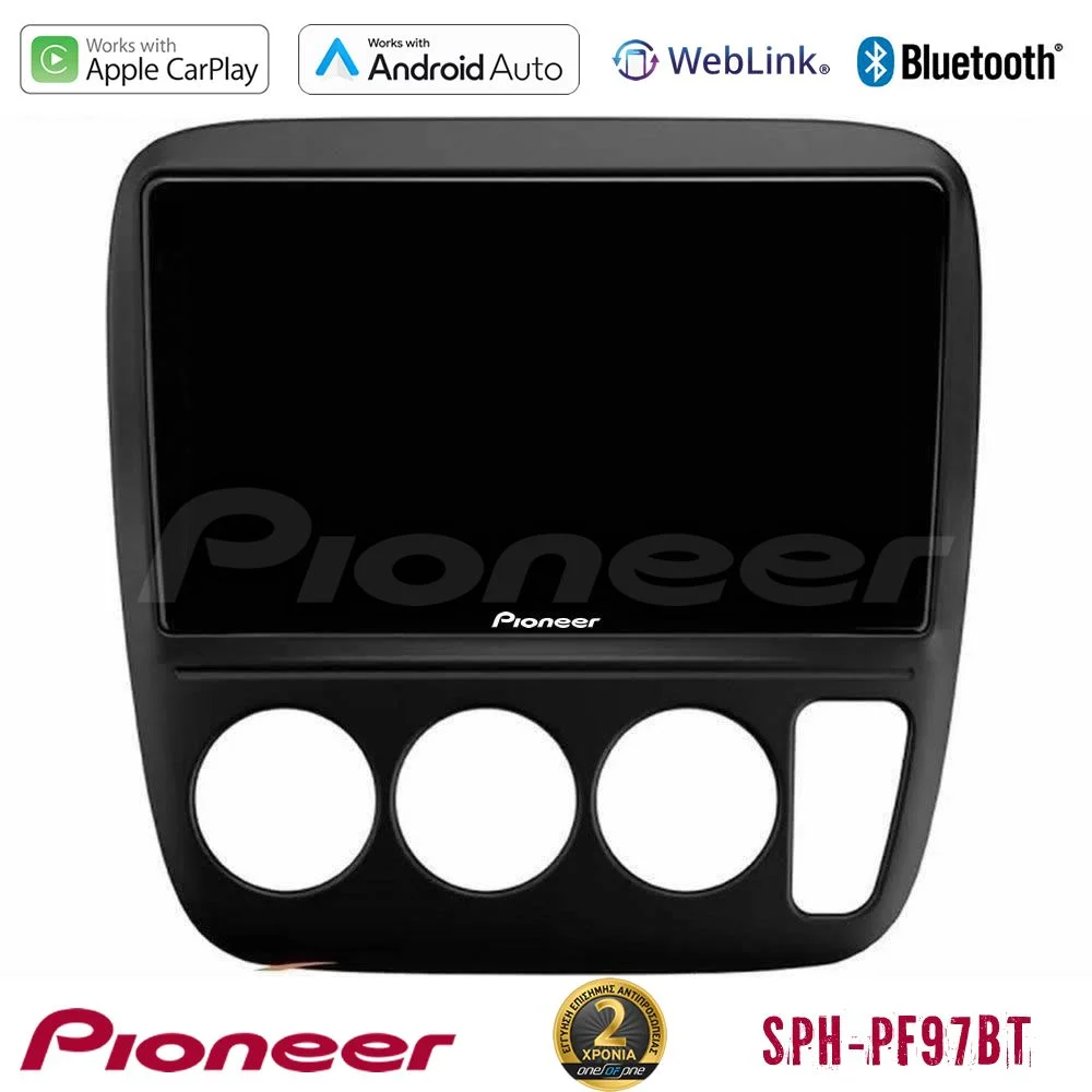 Φωτογραφία προϊόντος: Pioneer SPH-PF97BT Series Honda CRV 1997-2001 Multimedia Station 9 (Tablet Style) Με Carplay & Android Auto