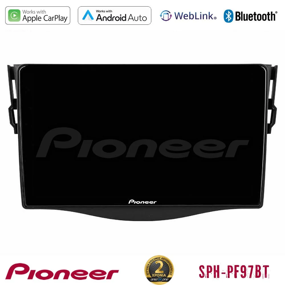 Φωτογραφία προϊόντος: Pioneer SPH-PF97BT Series Toyota RAV4 Multimedia Station 9 (Tablet Style) Με Carplay & Android Auto