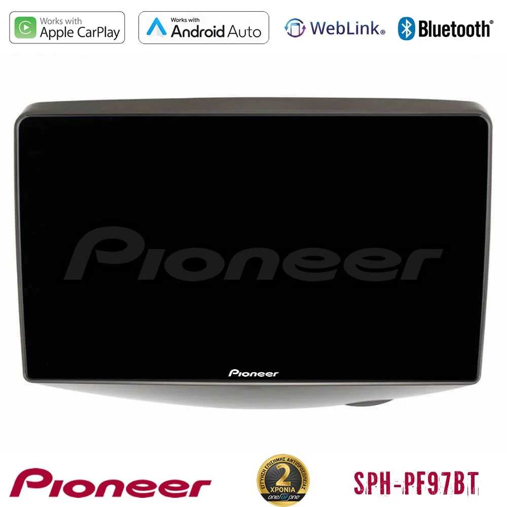 Φωτογραφία προϊόντος: Pioneer SPH-PF97BT Series Toyota Yaris 1999 - 2006 Multimedia Station 9 (Tablet Style) Με Carplay & Android Auto