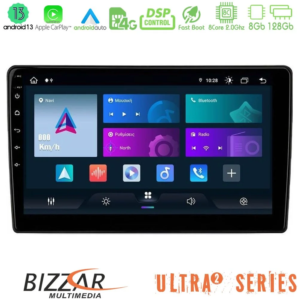 Φωτογραφία προϊόντος: Bizzar Ultra Series Opel Astra/Corsa/Antara/Zafira 8core Android13 8+128GB Navigation Multimedia Tablet 9 (Μαύρο Χρώμα)
