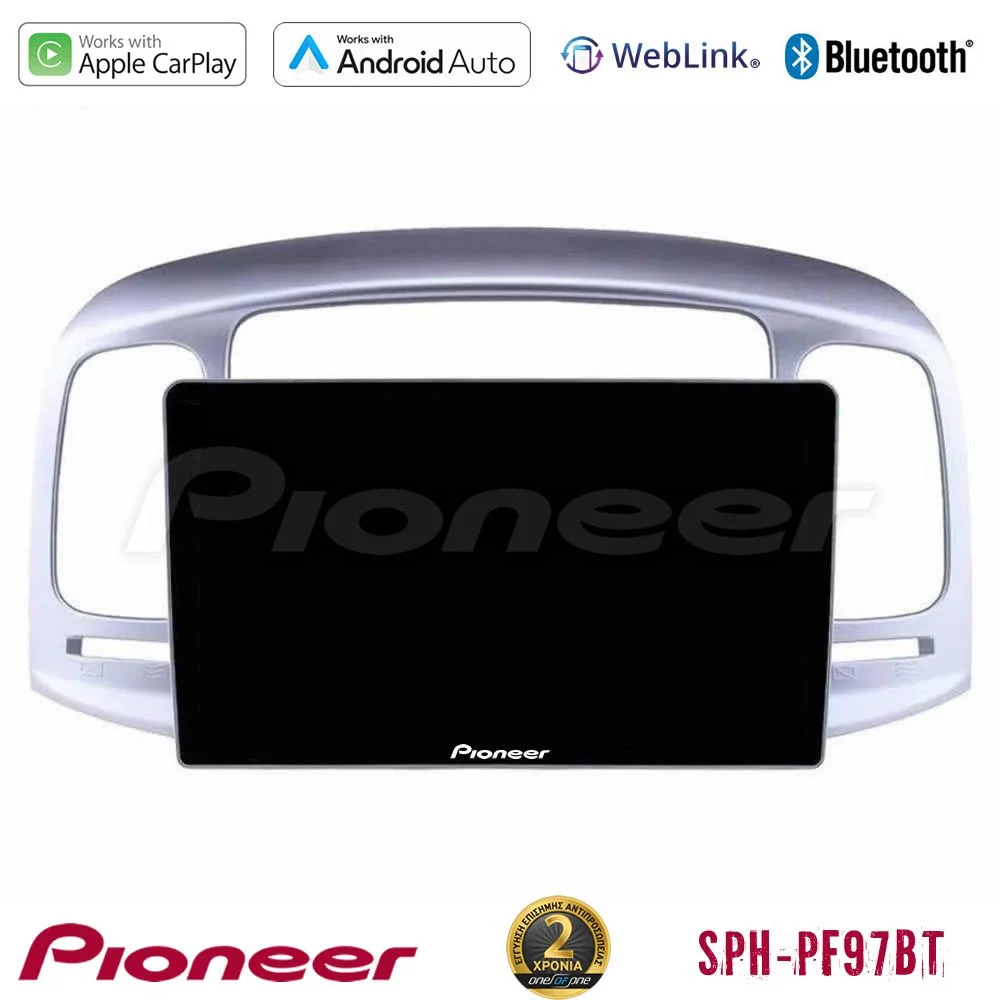 Φωτογραφία προϊόντος: Pioneer SPH-PF97BT Series Hyundai Accent 2006-2011 Multimedia Station 9 (Tablet Style) Με Carplay & Android Auto