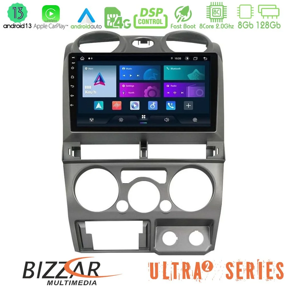 Φωτογραφία προϊόντος: Bizzar Ultra Series Isuzu D-Max 2007-2011 8core Android13 8+128GB Navigation Multimedia Tablet 9