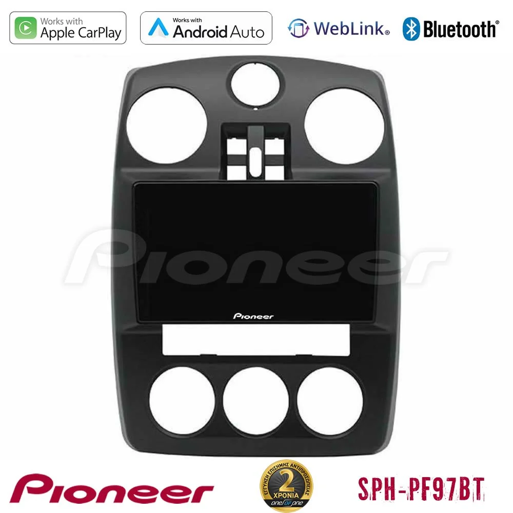 Φωτογραφία προϊόντος: Pioneer SPH-PF97BT Series Chrysler PT-Cruiser 2000-2005 Multimedia Station 9 (Tablet Style) Με Carplay & Android Auto