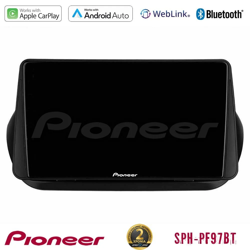 Φωτογραφία προϊόντος: Pioneer SPH-PF97BT Series Fiat Fiorino/Citroen Nemo/Peugeot Bipper Multimedia Station 9 (Tablet Style) Με Carplay & Android Auto