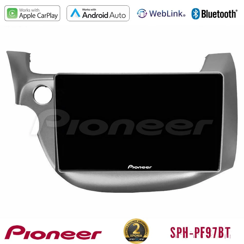 Φωτογραφία προϊόντος: Pioneer SPH-PF97BT Series Honda Jazz 2009-2013 Multimedia Station 9 (Tablet Style) Με Carplay & Android Auto