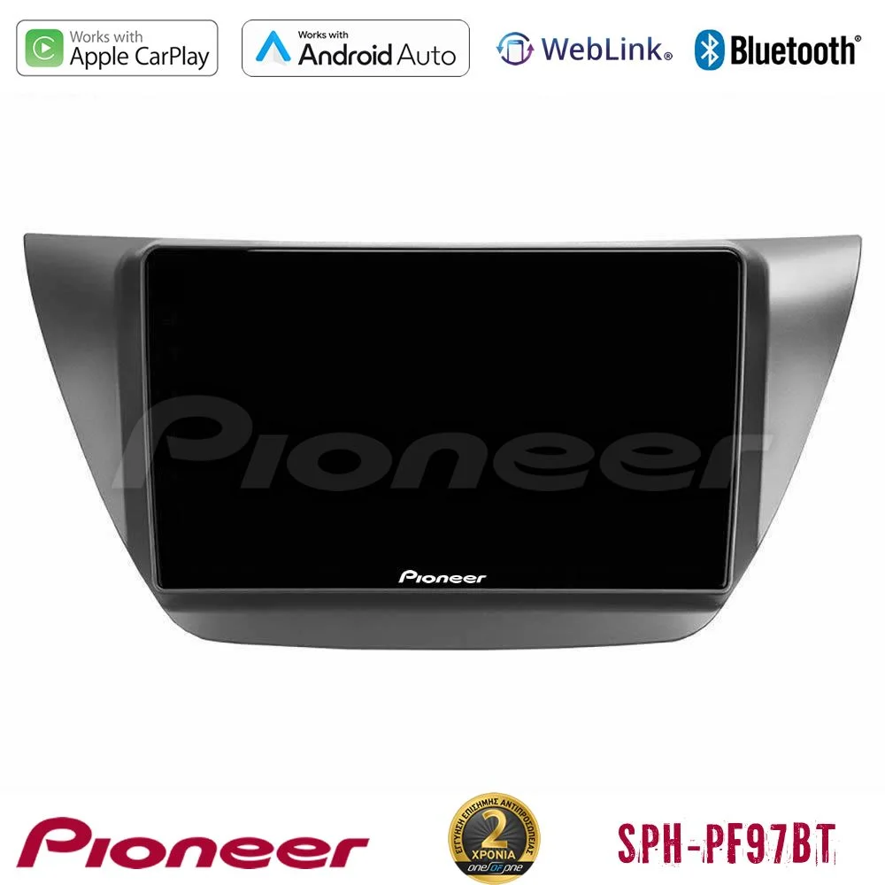 Φωτογραφία προϊόντος: Pioneer SPH-PF97BT Series Mitsubishi Lancer 2004 – 2008 Multimedia Station 9 (Tablet Style) Με Carplay & Android Auto