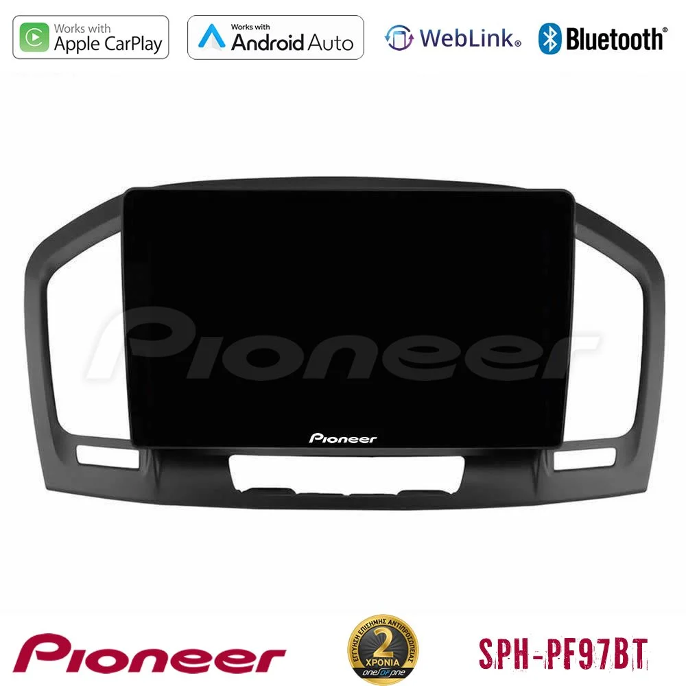 Φωτογραφία προϊόντος: Pioneer SPH-PF97BT Series Opel Insignia 2008-2013 Multimedia Station 9 (Tablet Style) Με Carplay & Android Auto