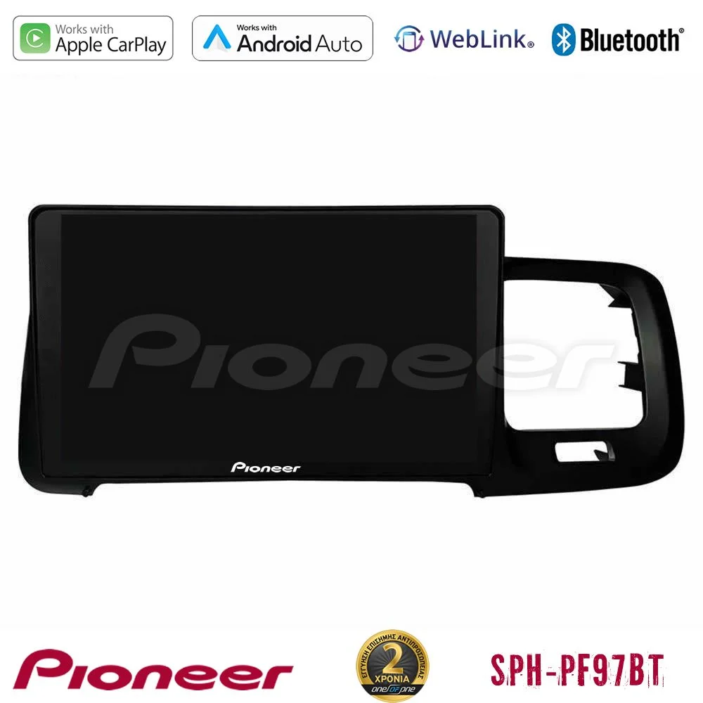 Φωτογραφία προϊόντος: Pioneer SPH-PF97BT Series Volvo S60 2010-2018 Multimedia Station 9 (Tablet Style) Με Carplay & Android Auto