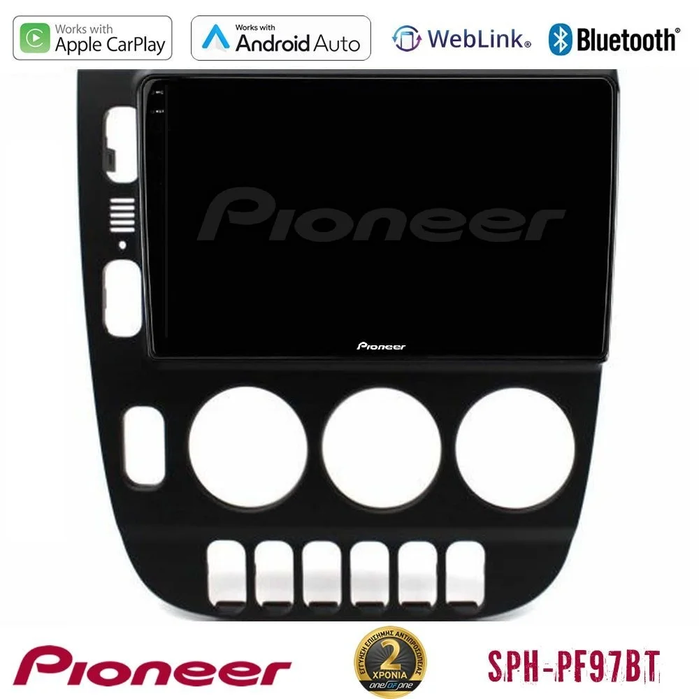 Φωτογραφία προϊόντος: Pioneer SPH-PF97BT Series Mercedes ML Class (W163) 1998-2005 Multimedia Station 9 (Tablet Style) Με Carplay & Android Auto