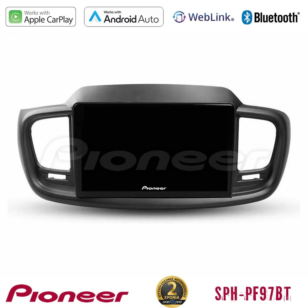 Φωτογραφία προϊόντος: Pioneer SPH-PF97BT Series Kia Sorento 2018-2021 Multimedia Station 9 (Tablet Style) Με Carplay & Android Auto