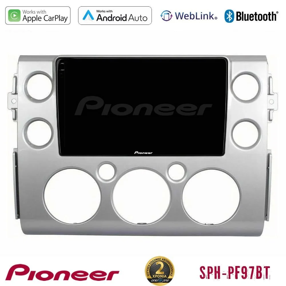 Φωτογραφία προϊόντος: Pioneer SPH-PF97BT Series Toyota FJ 2007-2014 Multimedia Station 9 (Tablet Style) Με Carplay & Android Auto