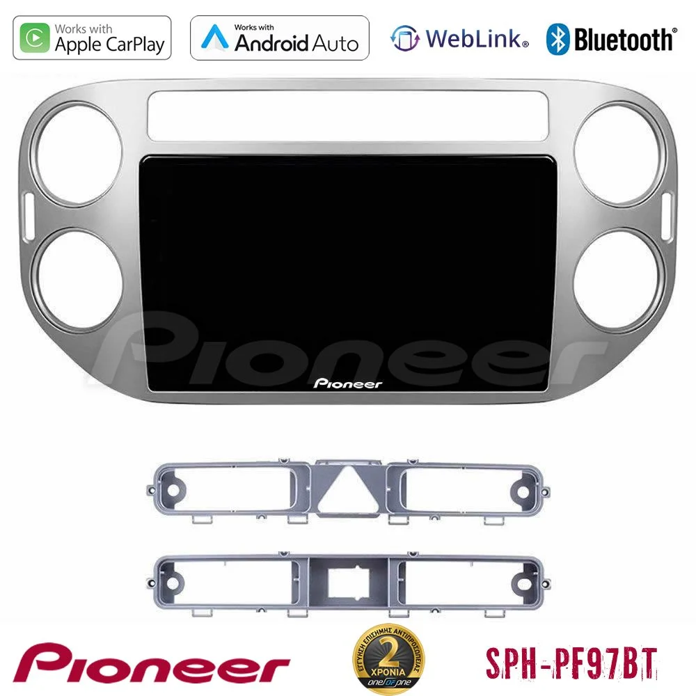 Φωτογραφία προϊόντος: Pioneer SPH-PF97BT Series VW Tiguan Multimedia Station 9 (Tablet Style) Με Carplay & Android Auto