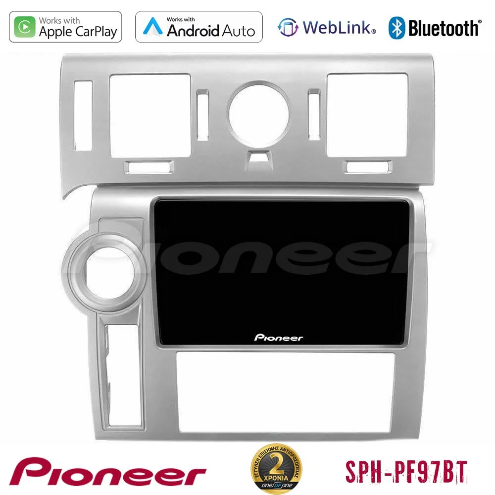 Φωτογραφία προϊόντος: Pioneer SPH-PF97BT Series Hummer H2 2008-2009 Multimedia Station 9 (Tablet Style) Με Carplay & Android Auto