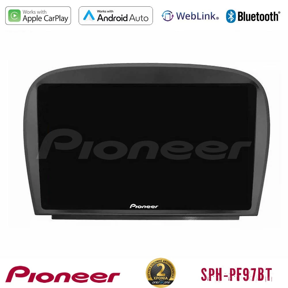 Φωτογραφία προϊόντος: Pioneer SPH-PF97BT Series Mercedes SL Class 2005-2011 Multimedia Station 9 (Tablet Style) Με Carplay & Android Auto