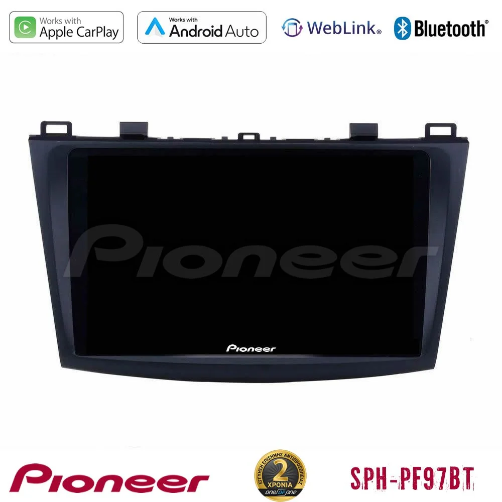 Φωτογραφία προϊόντος: Pioneer SPH-PF97BT Series Mazda 3 2009-2014 Multimedia Station 9 (Tablet Style) Με Carplay & Android Auto