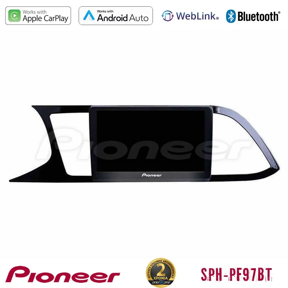 Φωτογραφία προϊόντος: Pioneer SPH-PF97BT Series Seat Leon 2013 – 2019 Multimedia Station 9 (Tablet Style) Με Carplay & Android Auto