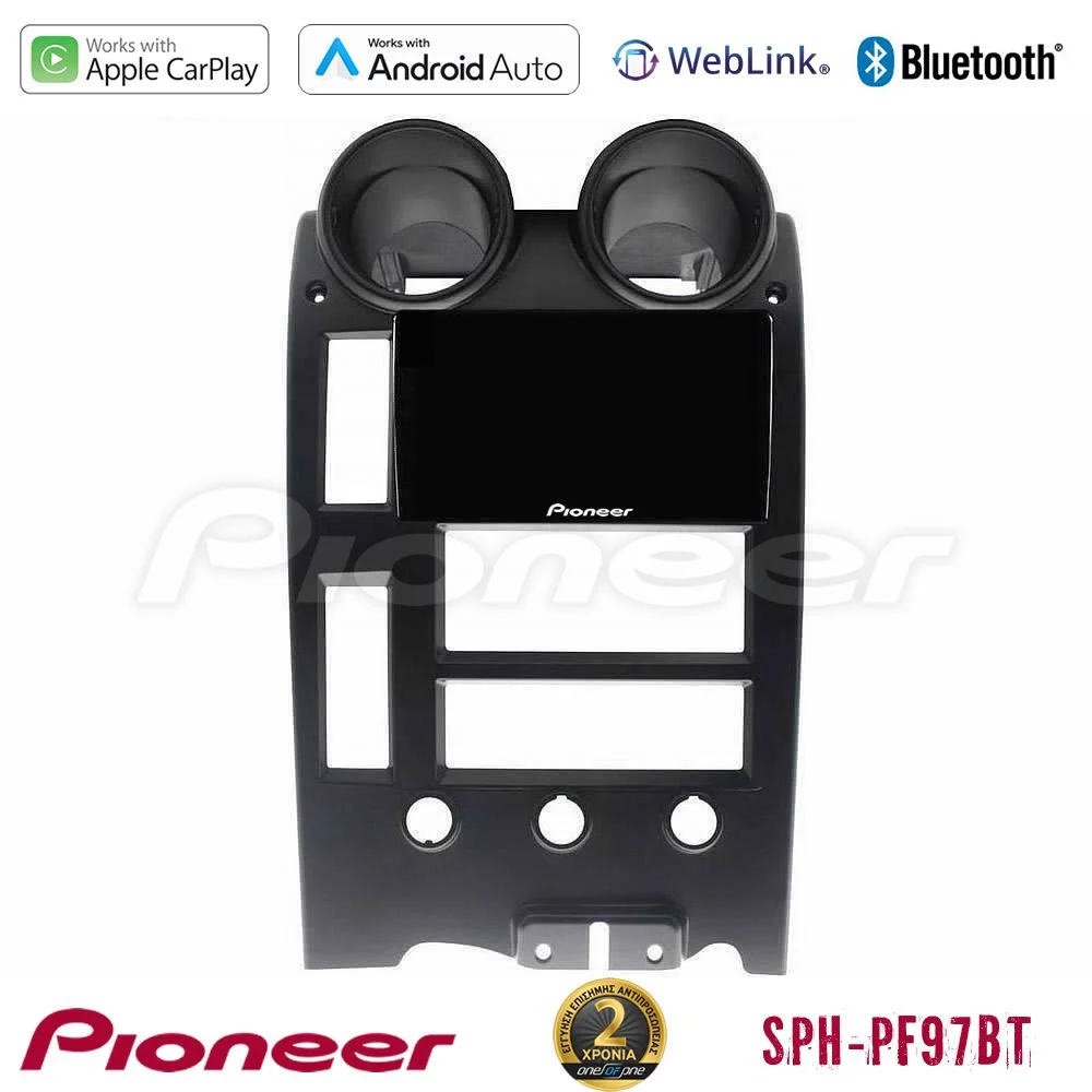 Φωτογραφία προϊόντος: Pioneer SPH-PF97BT Series Hummer H2 2002-2007 Multimedia Station 9 (Tablet Style) Με Carplay & Android Auto