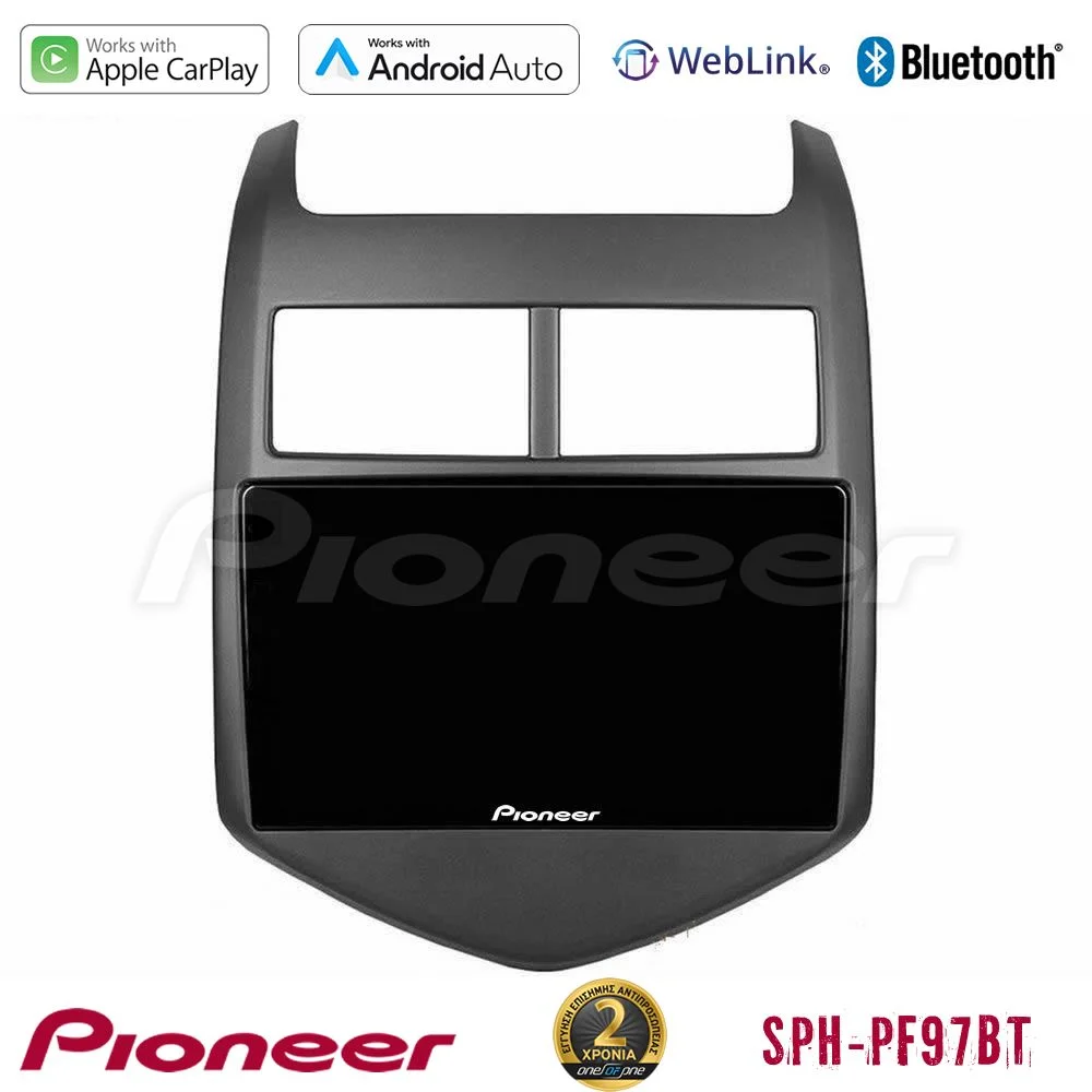 Φωτογραφία προϊόντος: Pioneer SPH-PF97BT Series Chevrolet Aveo 2011-2017 Multimedia Station 9 (Tablet Style) Με Carplay & Android Auto