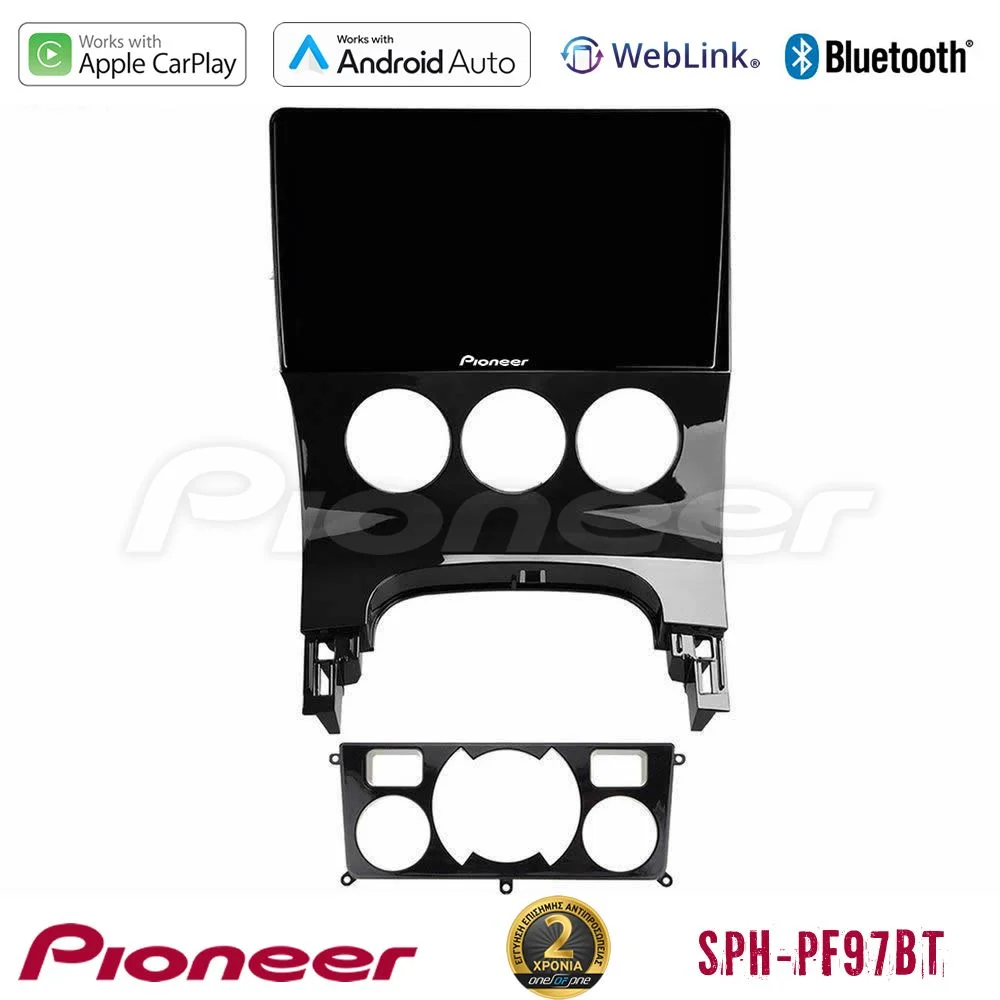 Φωτογραφία προϊόντος: Pioneer SPH-PF97BT Series Peugeot 3008 AUTO A/C Multimedia Station 9 (Tablet Style) Με Carplay & Android Auto
