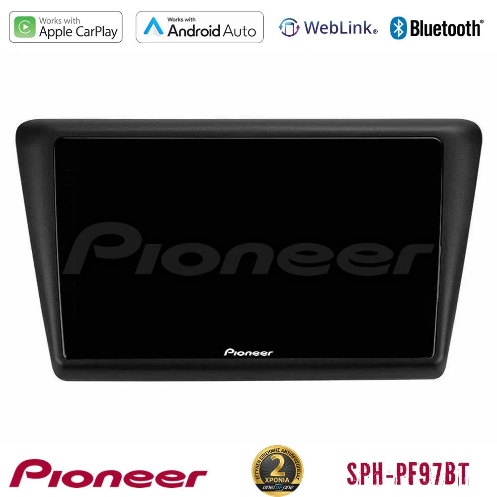 Φωτογραφία προϊόντος: Pioneer SPH-PF97BT Series Skoda Rapid 2013-2017 Multimedia Station 9 (Tablet Style) Με Carplay & Android Auto