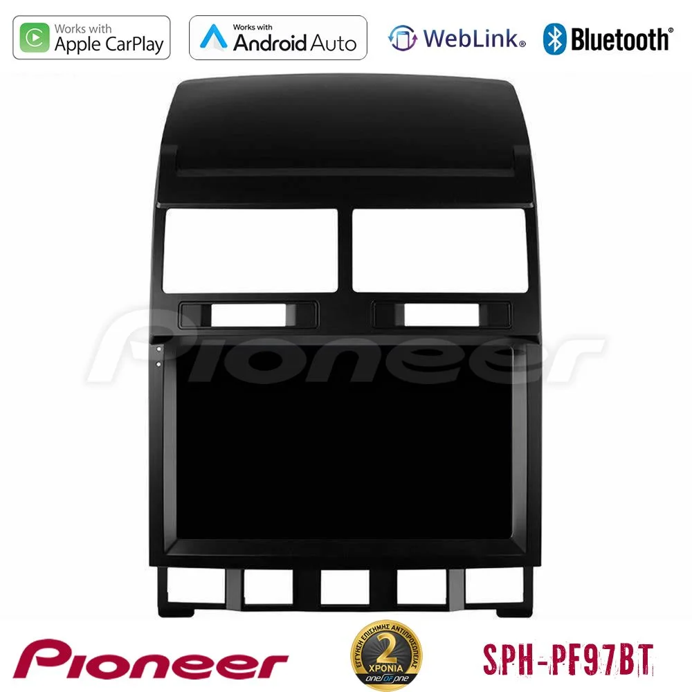 Φωτογραφία προϊόντος: Pioneer SPH-PF97BT Series VW Touareg 2002 – 2010 Multimedia Station 9 (Tablet Style) Με Carplay & Android Auto