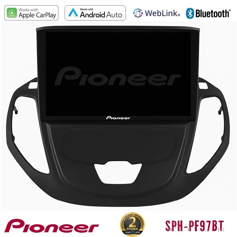 Φωτογραφία προϊόντος: Pioneer SPH-PF97BT Series Ford Transit Courier 2015-2023 Multimedia Station 9 (Tablet Style) Με Carplay & Android Auto