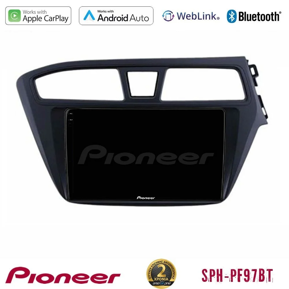 Φωτογραφία προϊόντος: Pioneer SPH-PF97BT Series Hyundai i20 2014-2018 RHD Multimedia Station 9 (Tablet Style) Με Carplay & Android Auto
