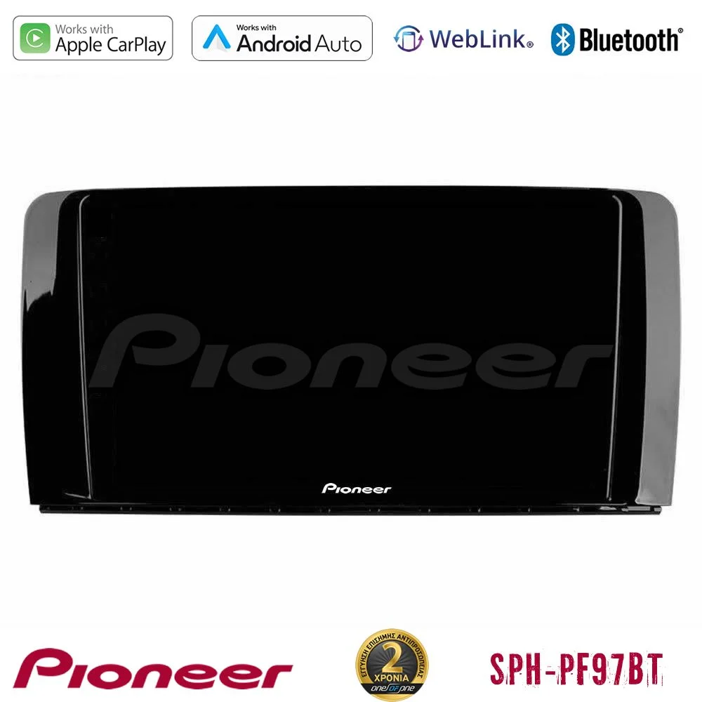 Φωτογραφία προϊόντος: Pioneer SPH-PF97BT Series Mercedes R Class Multimedia Station 9 (Tablet Style) Με Carplay & Android Auto