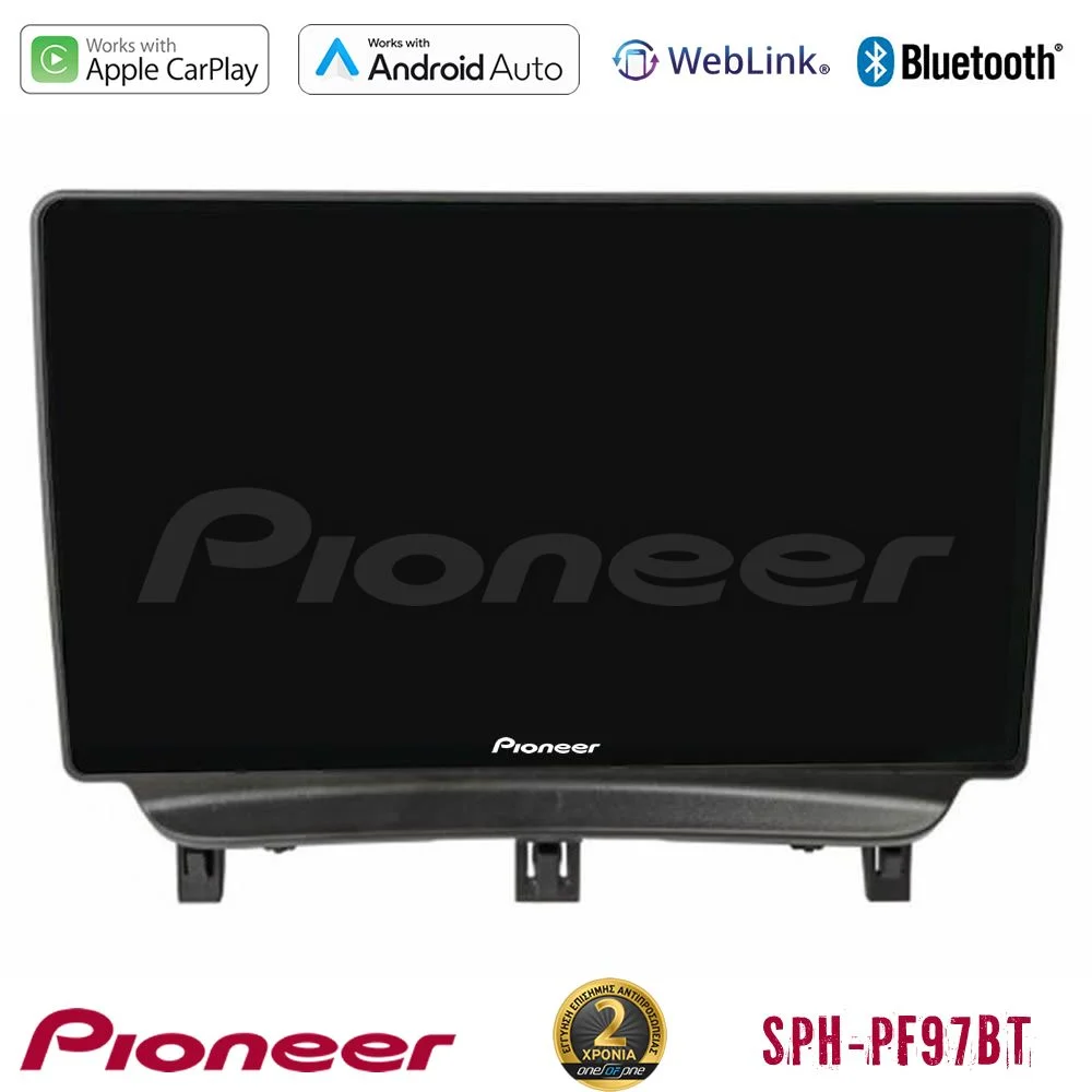 Φωτογραφία προϊόντος: Pioneer SPH-PF97BT Series Ford Courier 2015-2023 Multimedia Station 9 (Tablet Style) Με Carplay & Android Auto