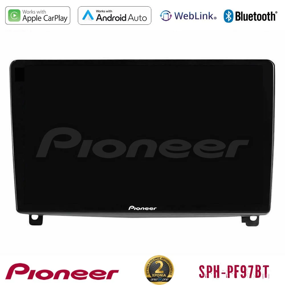 Φωτογραφία προϊόντος: Pioneer SPH-PF97BT Series Peugeot 407 Multimedia Station 9 (Tablet Style) Με Carplay & Android Auto
