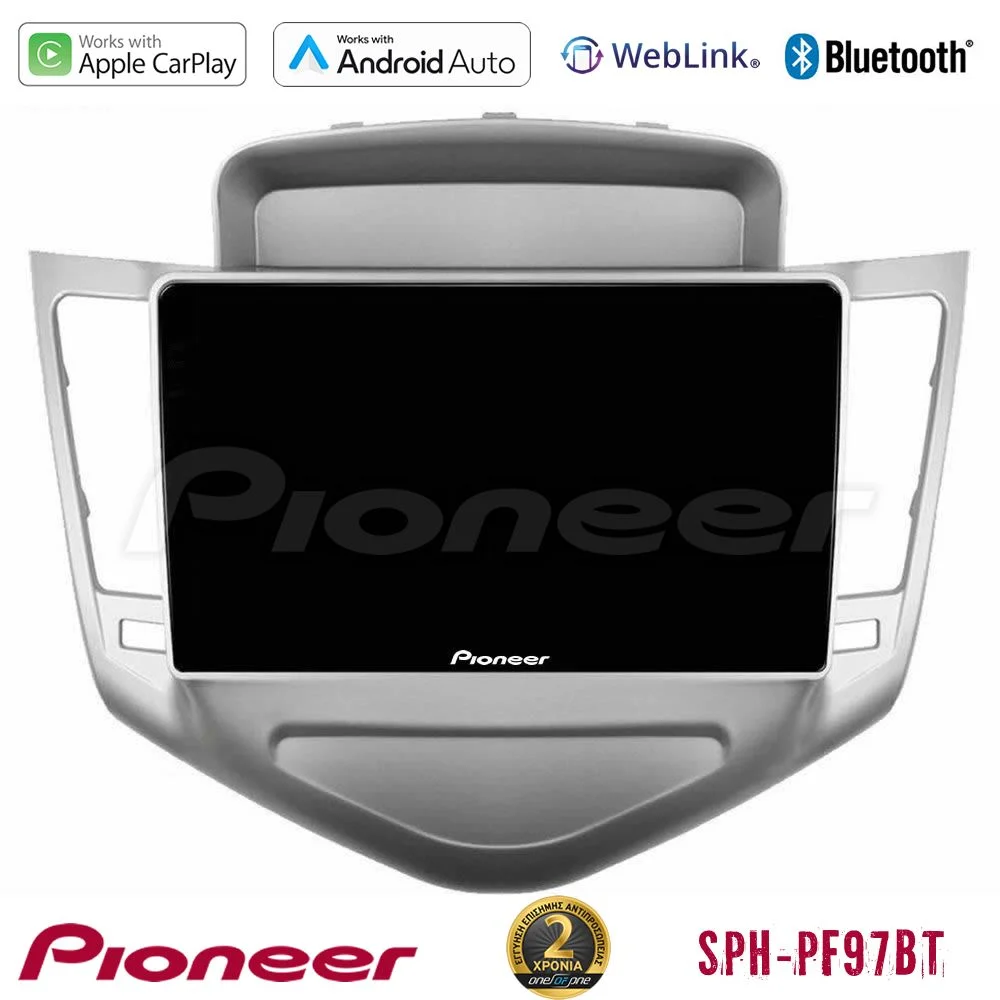 Φωτογραφία προϊόντος: Pioneer SPH-PF97BT Series Chevrolet Cruze 2009-2012 Multimedia Station 9 (Tablet Style) Με Carplay & Android Auto