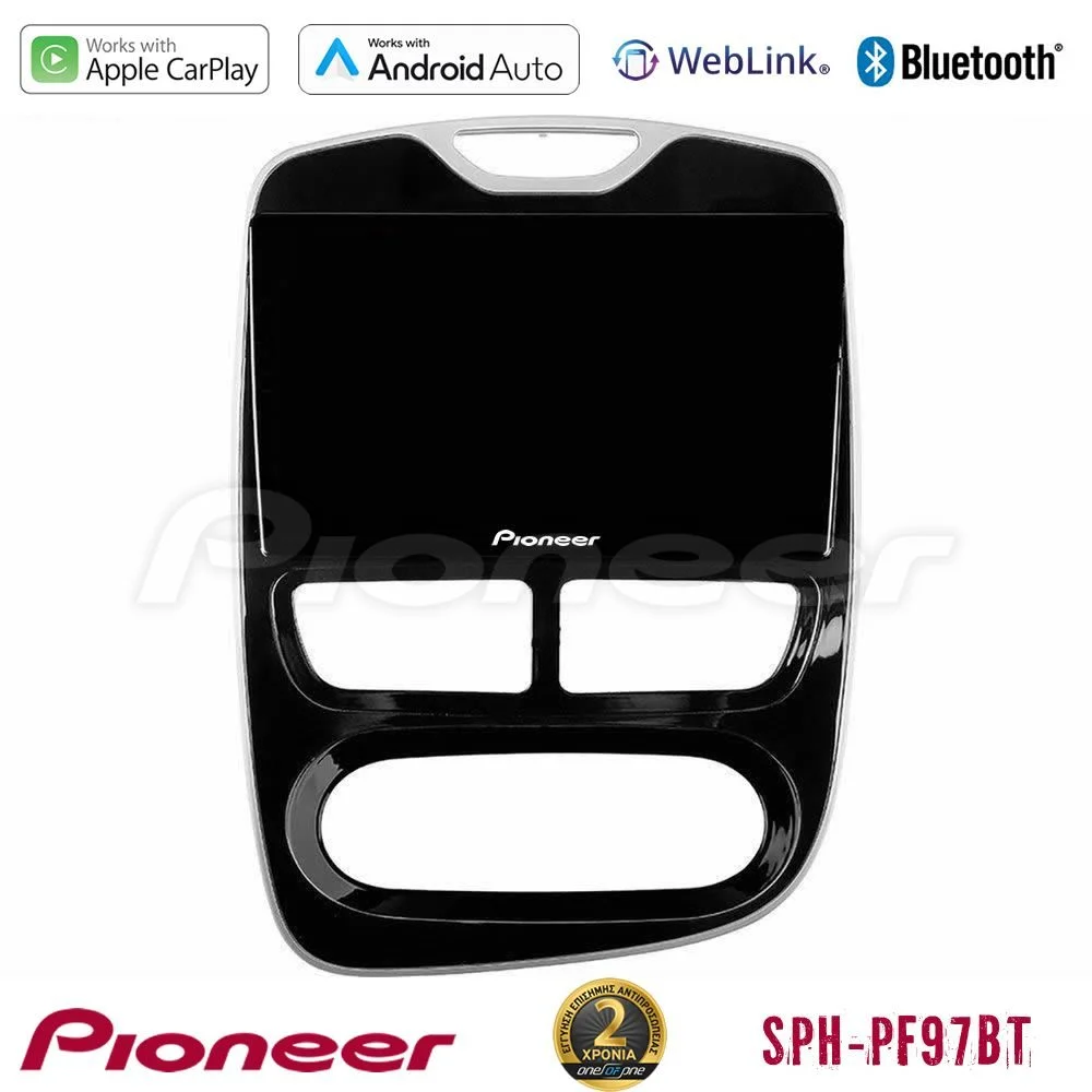 Φωτογραφία προϊόντος: Pioneer SPH-PF97BT Series Renault Clio 2012-2016 Multimedia Station 9 (Tablet Style) Με Carplay & Android Auto